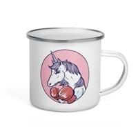 Емайлирано канче "Unicorn Boxing" - small - 3