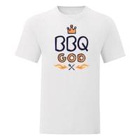 Тениска "BBQ God" (мъжка) - small - 1