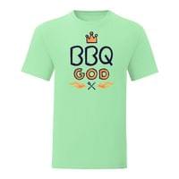 Тениска "BBQ God" (мъжка) - small - 3