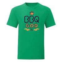 Тениска "BBQ God" (мъжка) - small - 4