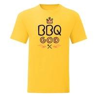 Тениска "BBQ God" (мъжка) - small - 7