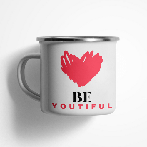 Емайлирано канче &amp;quot;BeYoutiful&amp;quot; - 1
