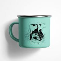 Емайлирано канче "Млечният път" - small - 0