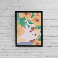 Hibiscus Cat - small - 1