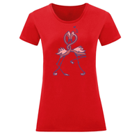 Тениска "Влюбени фламинго" (дамска) - small - 3