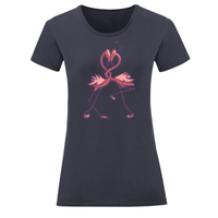 Тениска "Влюбени фламинго" (дамска) - small - 6