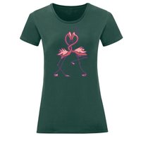 Тениска "Влюбени фламинго" (дамска) - small - 8