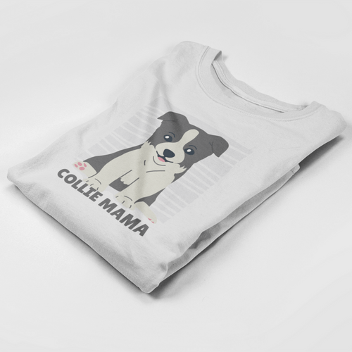 Дамска блуза с дълъг ръкав "Border Collie Mama" - 2