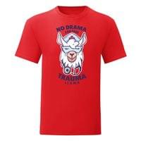 Мъжка тениска "Trauma Llama" - small - 6