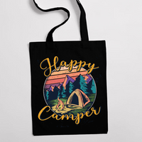 Eко чанта "Happy Camper" - small - 0
