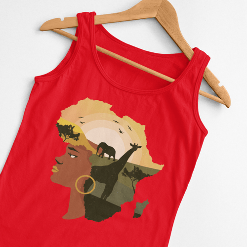 Мъжки потник "Women of Africa" - 2