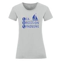 Дамска тениска "SOS" - small - 5