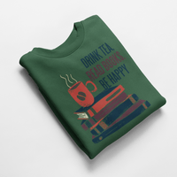Ватирана блуза "Read Books, Be Happy" - small - 2