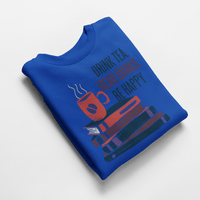 Ватирана блуза "Read Books, Be Happy" - small - 5
