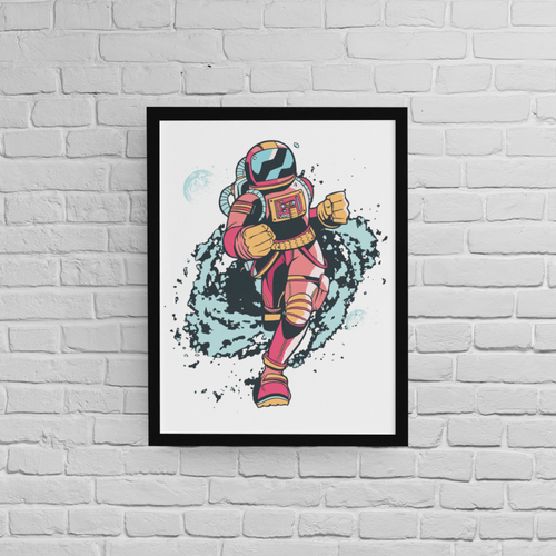 Постер с рамка "Spaceman Runner" - 2