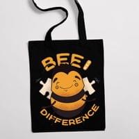 Eко чанта "Bee The Difference" - small - 0