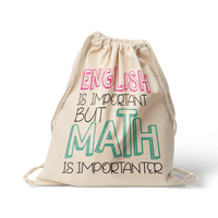 Мешка "English vs. Math" - small - 0