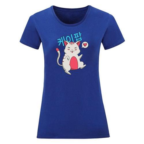 Дамска тениска &amp;quot;K-pop Kitty&amp;quot; - 1