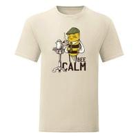 Мъжка тениска "Bee Calm" - small - 3