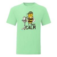 Мъжка тениска "Bee Calm" - small - 4