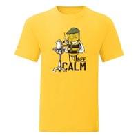 Мъжка тениска "Bee Calm" - small - 7