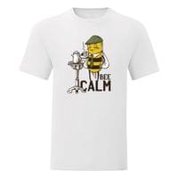 Мъжка тениска "Bee Calm" - small - 8