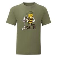 Мъжка тениска "Bee Calm" - small - 15