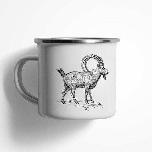 Емайлирано канче &amp;quot;Алпийски козирог&amp;quot; - 1