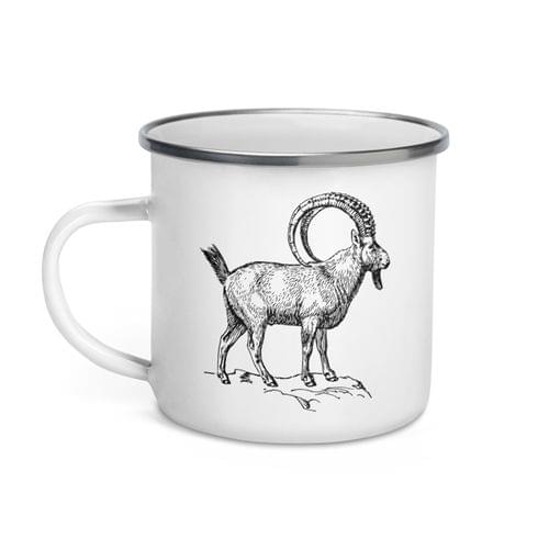 Емайлирано канче "Алпийски козирог" - 2