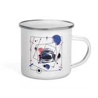 Емайлирано канче "Universe Astronaut" - small - 3