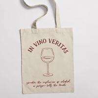 Eко чанта "In Vino Veritas" - small - 0