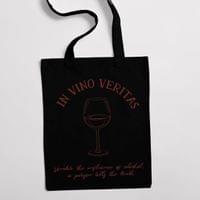 Eко чанта "In Vino Veritas" - small - 1