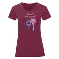 Дамска тениска "A Hug In A Glass" - small - 15 Дамска тениска "A Hug In A Glass" - small - 15