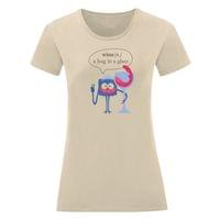 Дамска тениска "A Hug In A Glass" - small - 7 Дамска тениска "A Hug In A Glass" - small - 7