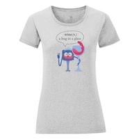Дамска тениска "A Hug In A Glass" - small - 11 Дамска тениска "A Hug In A Glass" - small - 11