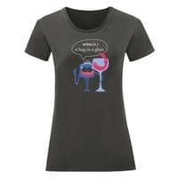 Дамска тениска "A Hug In A Glass" - small - 14 Дамска тениска "A Hug In A Glass" - small - 14