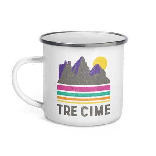 Емайлирано канче "Tre Cime" - 2