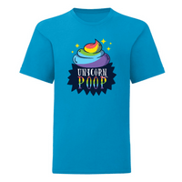 Тениска "Unicorn poop" (детска) - small - 3