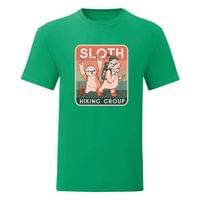 Мъжка тениска "Sloth Hiking Club" - small - 2