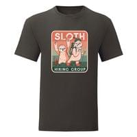 Мъжка тениска "Sloth Hiking Club" - small - 3
