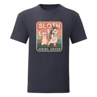 Мъжка тениска "Sloth Hiking Club" - small - 16