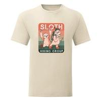 Мъжка тениска "Sloth Hiking Club" - small - 5