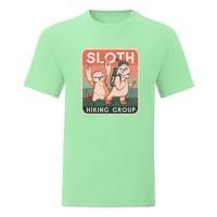 Мъжка тениска "Sloth Hiking Club" - small - 11