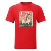 Мъжка тениска "Sloth Hiking Club" - small - 12
