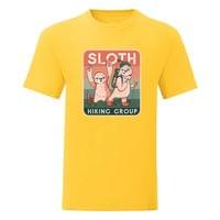Мъжка тениска "Sloth Hiking Club" - small - 13