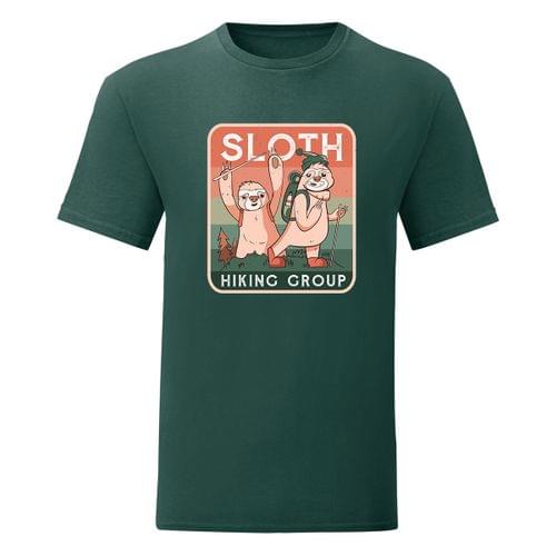 Мъжка тениска &amp;quot;Sloth Hiking Club&amp;quot; - 1