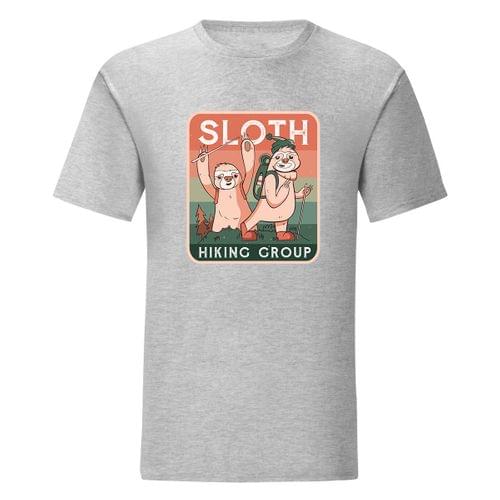 Мъжка тениска "Sloth Hiking Club" - 2