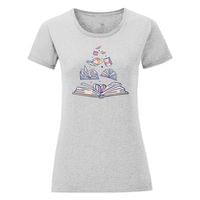 Дамска тениска "Книги" - small - 5