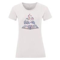 Дамска тениска "Книги" - small - 15