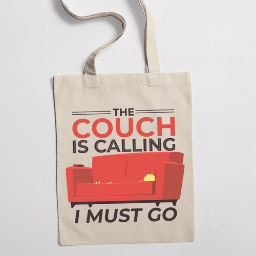 Eко чанта "Couch Is Calling" - 2